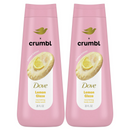 2 Pack x Dove x Crumbl Lemon Glaze Nourishing Body Wash LIMITED EDITION, 20oz.