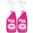 2 Pack x The Pink Stuff - The Miracle Bathroom Foam Cleaner, 25.4oz. (750ml)