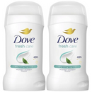 2 Pack x Dove Fresh Care 48 Hour Anti-Perspirant Deodorant, 1.7oz (50ml)