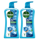 2 Pack x Dettol Mint & Sea Minerals 99.9% Antibacterial Bodywash, 33.5oz