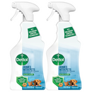 2 Pack x Dettol Homes With Pets Multipurpose Cleaner - Fresh Breeze, 750ml