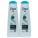 2 Pack x Dove Daily Care Shampoo - Nourishment For Dry Hair, 13.5oz (400ml)