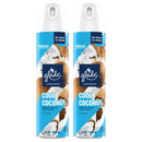 2 Count x Glade Cool Coconut (Coconut & Beach Grass) Air Freshener Spray, 8oz