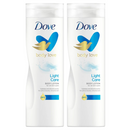2 Pack x Dove Body Love Light Care Body Lotion For All Skin Types, 13.5oz