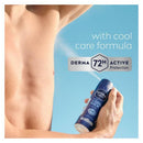 Nivea Men Cool Kick Quick Dry 72 Hour Deodorant Spray, 5oz. (150ml)