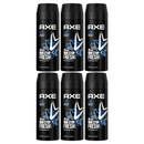 6 Pack x Axe Click Green Apple & Sandalwood Body Spray, 150ml