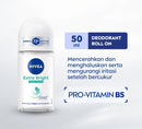 Nivea Extra Bright Happy Shave Antiperspirant Deodorant, 1.7oz 50ml
