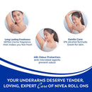 Nivea Protect & Care Roll-On Deodorant, 1.7oz (50ml) (Pack of 3)
