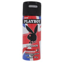 Playboy London 24 Hours Deodorant Spray For Him, 5oz. (150 ml)