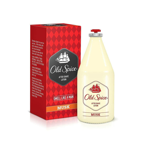 Old Spice After Shave Lotion Musk Scent, 50ml