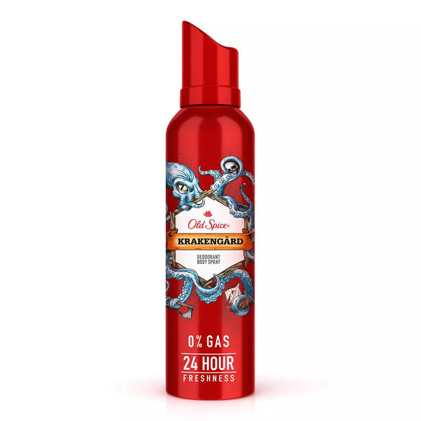 Old Spice Krakengard Deodorant Body Spray, 4.73oz