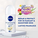 Nivea Brightening & Smooth Vitamin C Deodorant, 1.7oz (Pack of 6)