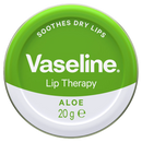 Vaseline Aloe Lip Therapy Tin - Soothes Dry Lips, 20g (0.17oz)