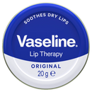 Vaseline Original Lip Therapy Tin - Soothes Dry Lips, 20g (0.17oz)