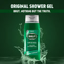 Brut Original All-in-One Hair & Body Shower Gel, 16.9oz (Pack of 12)