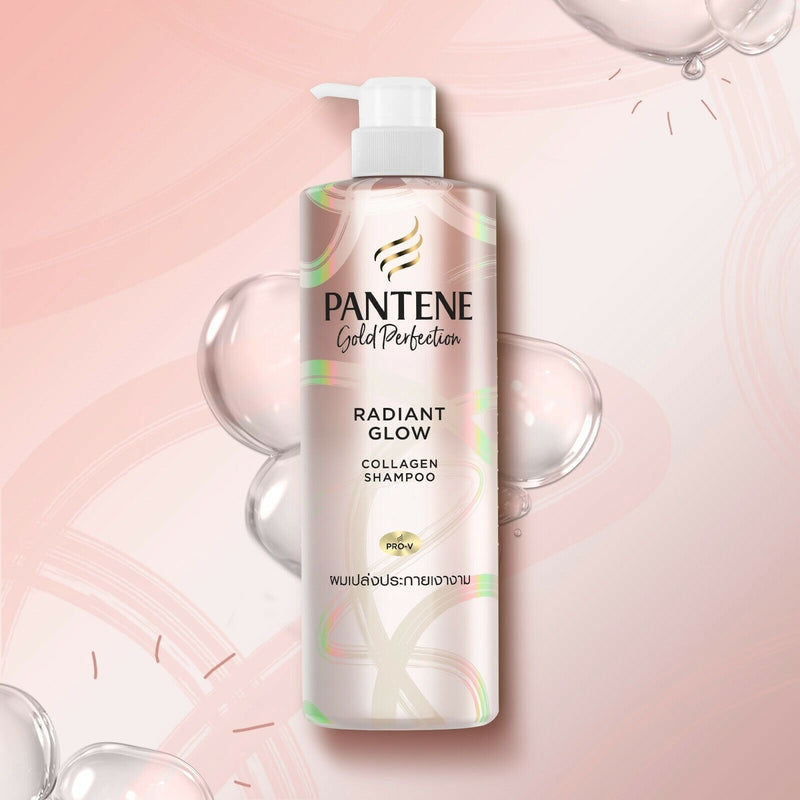 Pantene Pro-V Gold Perfection Radiant Glow Collagen Shampoo, 300ml