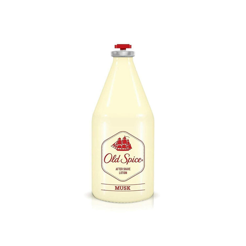 Old Spice After Shave Lotion Musk Scent, 50ml (Pack of 2)