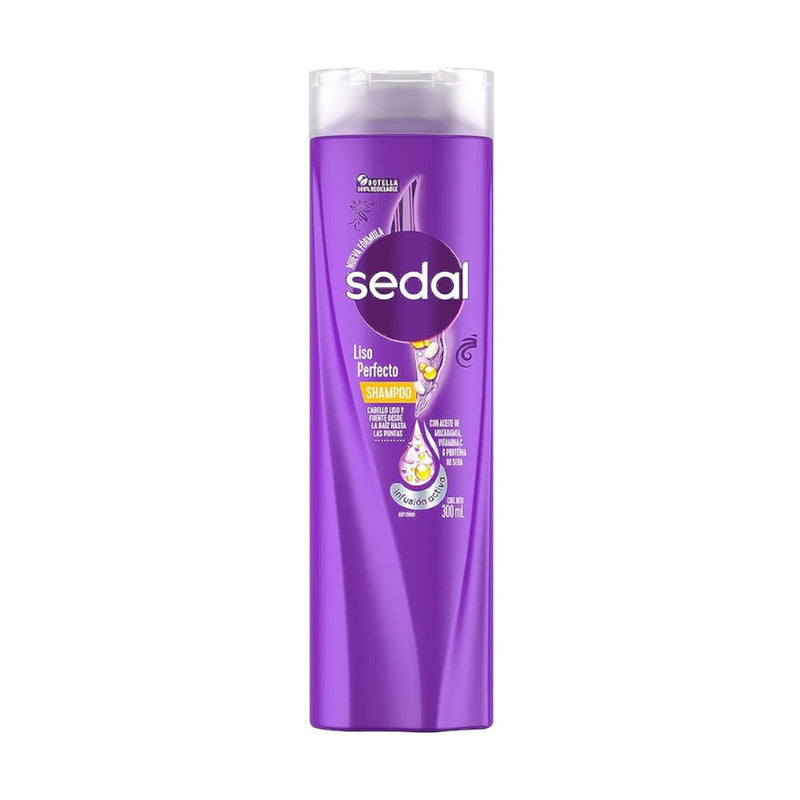 Sedal Shampoo Liso Perfecto, 300ml (10.15oz.)