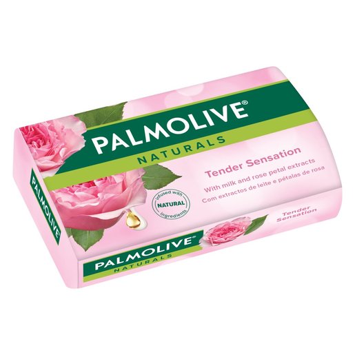 Palmolive Tender Sensation Milk & Rose Oil Soap, 4ct 360g (Pack of 12)