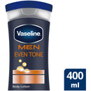 Vaseline Men Even Tone Vitamin B3 & SPF 10 Lotion, 400ml (Pack of 2)