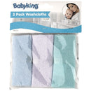 3 Pack Baby Washcloths