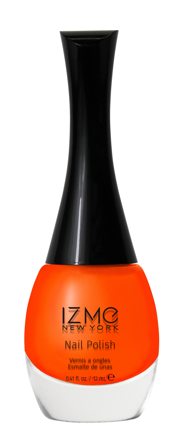 IZME New York Nail Polish – Neon Orange – 0.41 fl. Oz / 12 ml