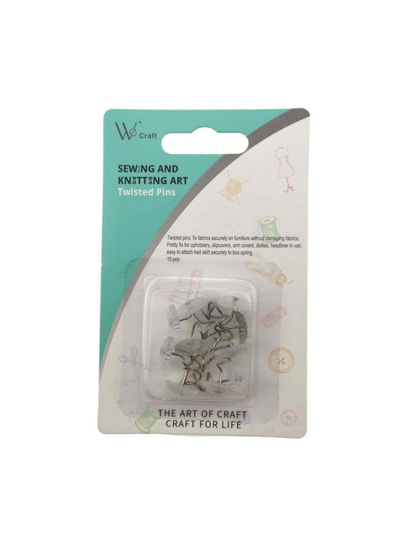 Twisted Pins, 10-ct