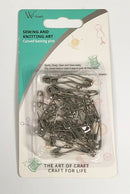 Curved Safety Pins, 20-ct