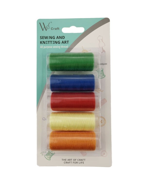 All Purpose Sewing Thread, 5-ct