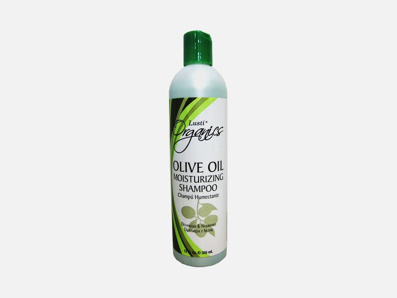 Lusti Olive Oil Moisturizing Shampoo, 12 fl oz.