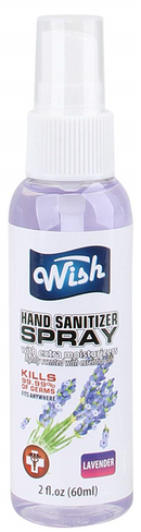 Wish Hand Sanitizer Spray 2oz  Lavender