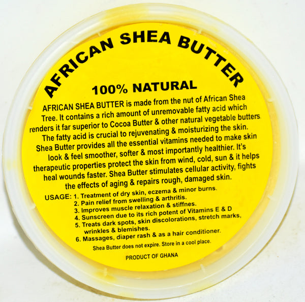 African Shea Butter 100% Natural, 8 oz.