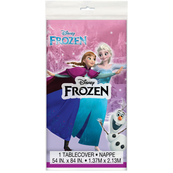 Disney Frozen Rectangular Plastic Table Cover, 54"x84"