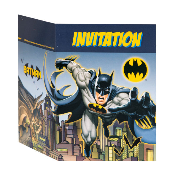 Batman Invitations, 8ct