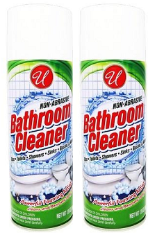 Bathroom Cleaner Powerful Foaming Action, 13 oz. (Pack of 2)