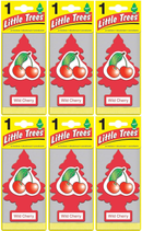Little Trees Wild Cherry Air Freshener, 1 ct. (Pack of 6)