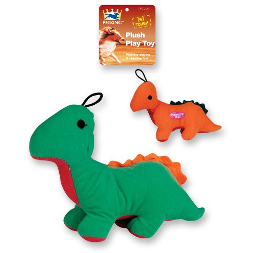 Plush Play Dog Toy Dinosaur, 1-ct.