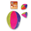 Plush Play Dog Toy Colored Ball, 1-ct.