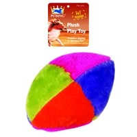 Plush Play Dog Toy Colored Ball, 1-ct.