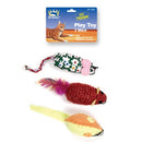 Cat Toy Play Mice, 3-ct.