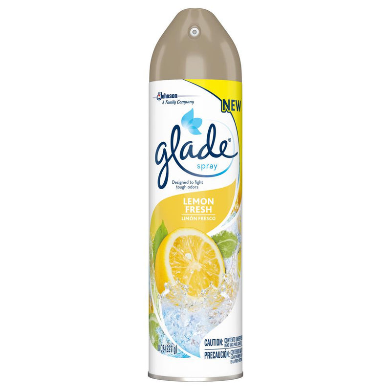 Glade Spray Lemon Fresh Air Freshener, 8 oz
