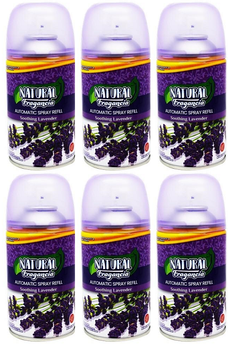 Glade/Air Wick Lavender Automatic Spray Refill, 5.5 oz (Pack of 6)