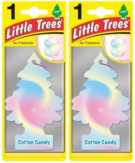 Little Trees Cotton Candy Air Freshener, 1 ct. (Pack of 2)