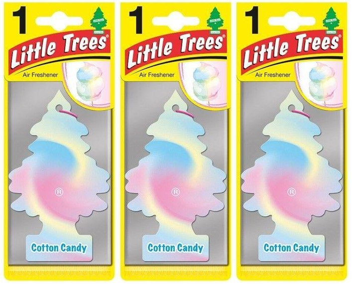 Little Trees Cotton Candy Air Freshener, 1 ct. (Pack of 3)