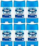 Gillette Endurance Cool Wave Clear Gel Deodorant, 70ml (Pack of 6)