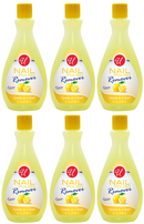 Lemon Nail Polish Remover, 8 fl oz. (Pack of 6)