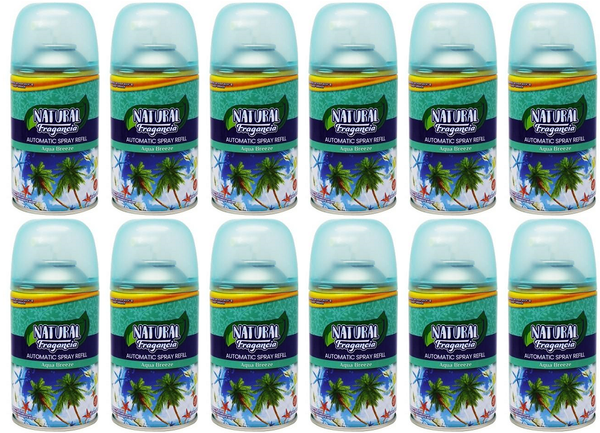 Glade/Air Wick Aqua Breeze Automatic Spray Refill, 5.5 oz (Pack of 12)