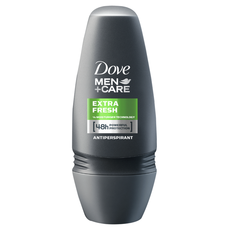 Dove Men + Care Extra Fresh Antiperspirant Roll On Deodorant, 50ml