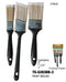 Assorted Sizes Paint Brushes, 3-ct.