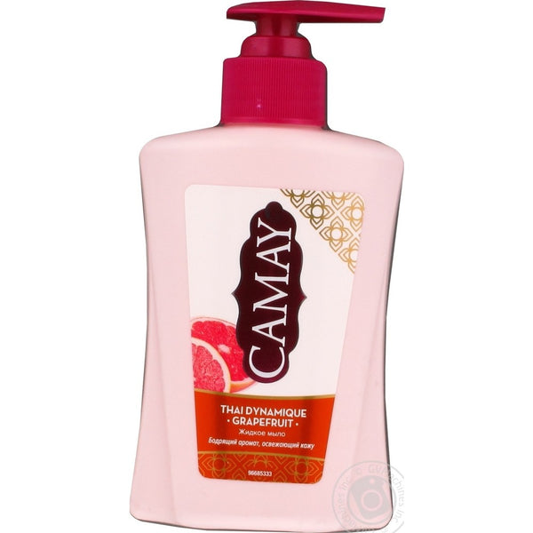 Camay Dynamique Grapefruit Liquid Soap, 225 ml